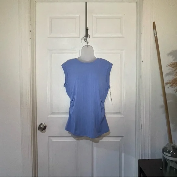 9West cornflower blue blouse, women's Large​​​​​​​ - Picture 7 of 12